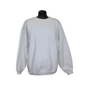 Adidas Vintage Fleece Sweatshirt Men's Large USA‎ Made Crew Neck Relaxed Fit